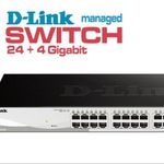 Switch 24 puertos D-Link Web Smart 10/100/1000 Mbps mini GBIC con gestión - DGS-1210-24 - 02