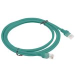 Cable de red ethernet Cat. 6 UTP de 2 m de color verde PCU6-10CC-0200-G - RJ12400 - 02