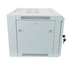 Armario rack mural 19'' 6U 570x450x390mm pared SOHORack desmontado DIY Blanco RAL7035 de RackMatic - WR00200 - 02