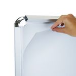 Panel valla publicitaria para cartelería de doble marco A1 con peana - LX08300 - 03