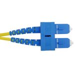 Cable de fibra óptica SC/UPC a SC/UPC monomodo duplex 9/125 de 75m - FI08200 - 04