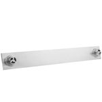 Canaleta de doble desagüe 80x10cm con rejilla en acero inoxidable mate - S071100 - 04