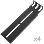 Guías laterales telescópicas de 600 mm extensibles para caja rack 19" IPC - RZ06700 - 04