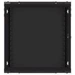 Armario Rack mural 19" 12U F600 600x600x645mm pared desmontado DIY negro Lanberg - WK35200 - 10