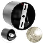 Foco LED de superficie Lámpara COB 9W 220VAC 3000K negra 85mm - NE05400 - 02