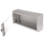 Armario rack mural 19'' 4U 600x150x288mm pared SOHORack blanco - WR02100 - 03
