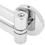 Toallero giratorio cromado doble barra modelo Renne - KS31100 - 08