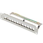 Patch panel configurable 10" de 12 puertos FTP 1U blanco Lanberg - RD14700 - 04