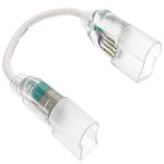 Empalme con cable para LED Neón Flex LNF 4 pin 26x14mm 20cm - NL05000 - 05