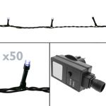 Tira de luces decorativas de 50 luces LED IP44 con 2 funciones blanco día 5 m 100-240VAC - GI09500 - 02