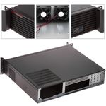 Caja rack 19" IPC microATX 2U 2x3.5" fondo 350mm - CK02000 - 02