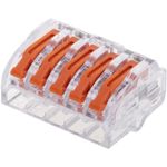Bloque conector de empalme de 5 tomas para cable 2,5mm (5 Pack) - TB10600 - 07