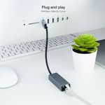 Adaptador USB 3.0 a Ethernet 10/100/1000 Mbps - RA01500 - 08