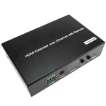 Extensor HDMI 1080p a través de cable ethernet Cat.5e Cat.6 120m - Transmisor Control remoto H.264 - HB02900 - 01