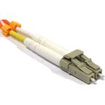 Cable de fibra óptica LC a ST multimodo duplex 50/125 de 2 m - FX07300 - 02