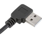 Cable USB 2.0 tipo A Macho acodado a USB tipo A Hembra para Panel 100 cm - UB10200 - 03