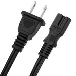Cable eléctrico US NEMA-1-15P a IEC-60320-C7 de 1.8m negro - CL04300 - 05