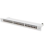 Patch panel 19" blanco de 24 RJ45 CAT.7 FTP 1U Lanberg PPS7-1024-S - RD12800 - 05