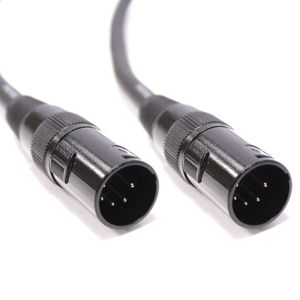 Cable DMX DMX512 XLR 5pin macho a XLR 5pin macho 2m