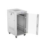 Armario Rack 19" de pie 22U F800 600x800x1216mm blanco Lanberg - WR52200 - 02