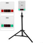 Termómetro digital infrarrojo de pared sin contacto para la medición de temperatura corporal con indicador luminoso y sonoro - GM05000 - 03