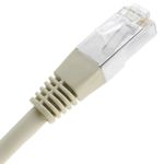 Cable de red ethernet RJ45 FTP categoría 5e gris 1.8m - RQ05400 - 04