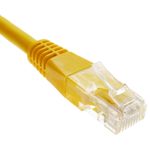 Cable de red ethernet Cat. 6 UTP de 2 m de color amarillo - RJ03400 - 05
