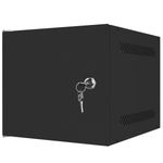 Armario Rack mural 10" 4U F310 280x310x247mm pared desmontado DIY negro Lanberg - TR18700 - 05