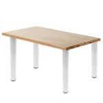 Pies redondos para mesa y mueble. Patas en acero gris de 75cm 4-pack - IO03300 - 08