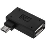 Adaptador OTG a MicroUSB con alimentación por la derecha - MH02600 - 03