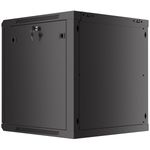 Armario Rack mural 19" 12U F600 600x600x645mm pared desmontado DIY negro Lanberg - WK35200 - 04