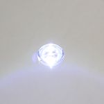 Base giratoria eléctrica 14cm blanco con espejo. Plataforma rotatoria con iluminación LED - SR03500 - 09