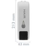 Dispensador de jabón de ducha para pared. 1 x depósito rellenable - KS02000 - 02