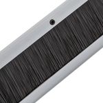 Panel pasacables para rack 19" de 1U con cepillo y color blanco - WT05200 - 03