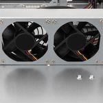 Caja rack 19" IPC ATX 2U 2x5.25" 6x3.5" fondo 550mm - CK01400 - 06