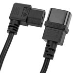 Cable de alimentación IEC-60320 C13-Acodado a C14 de 1.8m - FA07400 - 06