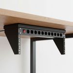 Estructura rack mural 19" de 1U vertical de pared o bajo escritorio - RR05000 - 06