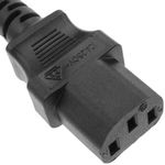 Cable eléctrico de alimentación IEC60320 C13-hembra a Schuko-macho 10 m - FA08500 - 02