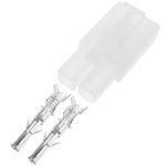 Conector RC TAMIYA #1 de carga y fuente de alimentación Pareja macho y hembra - KM01100 - 02