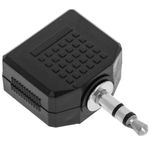 Adaptador Audio Estéreo (Jack-3.5mm-M / 2 x Jack-3.5mm-H) - AY03300 - 03