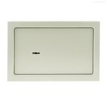 Caja fuerte de seguridad de acero y con llaves 31 x 20 x 20 cm beige - BY01200 - 05