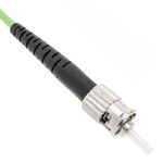 Cable de fibra óptica OM5 multimodo simplex 50µm/125µm ST/PC a ST/PC 100Gb de 10 m - GC01700 - 05
