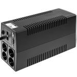 SAI de linea interactiva Supra de 1100VA 600W con 4 schuko - UP11100 - 05