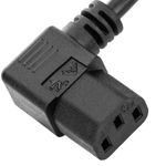 Cable de alimentación IEC-60320 C13-Acodado a C14 de 1.8m - FA07400 - 08