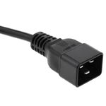 Cable de alimentación IEC-60320 C13 a C20 de 3x1.5mm 1.8m - CL09300 - 02
