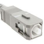 Cable de fibra óptica OM5 multimodo simplex 50µm/125µm SC/PC a SC/PC 100Gb de 25 m - GC01000 - 02