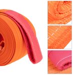 Correa de carga, Eslinga de carga de 10m x 300mm 10.000Kg para izaje y grúas, Color naranja - CZ07800 - 02