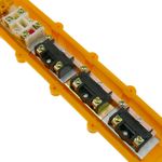 Caja de 2+2+2 pulsadores momentáneos y 2 conmutador y parada de emergencia de la serie COB - TG08200 - 04