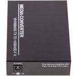 Conversor de fibra óptica 100 Mbps multimodo de SC a RJ45 a 2Km - UF00100 - 06
