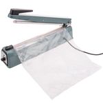 Selladora térmica metálica de 30 cm para bolsas de plástico - OF00500 - 02